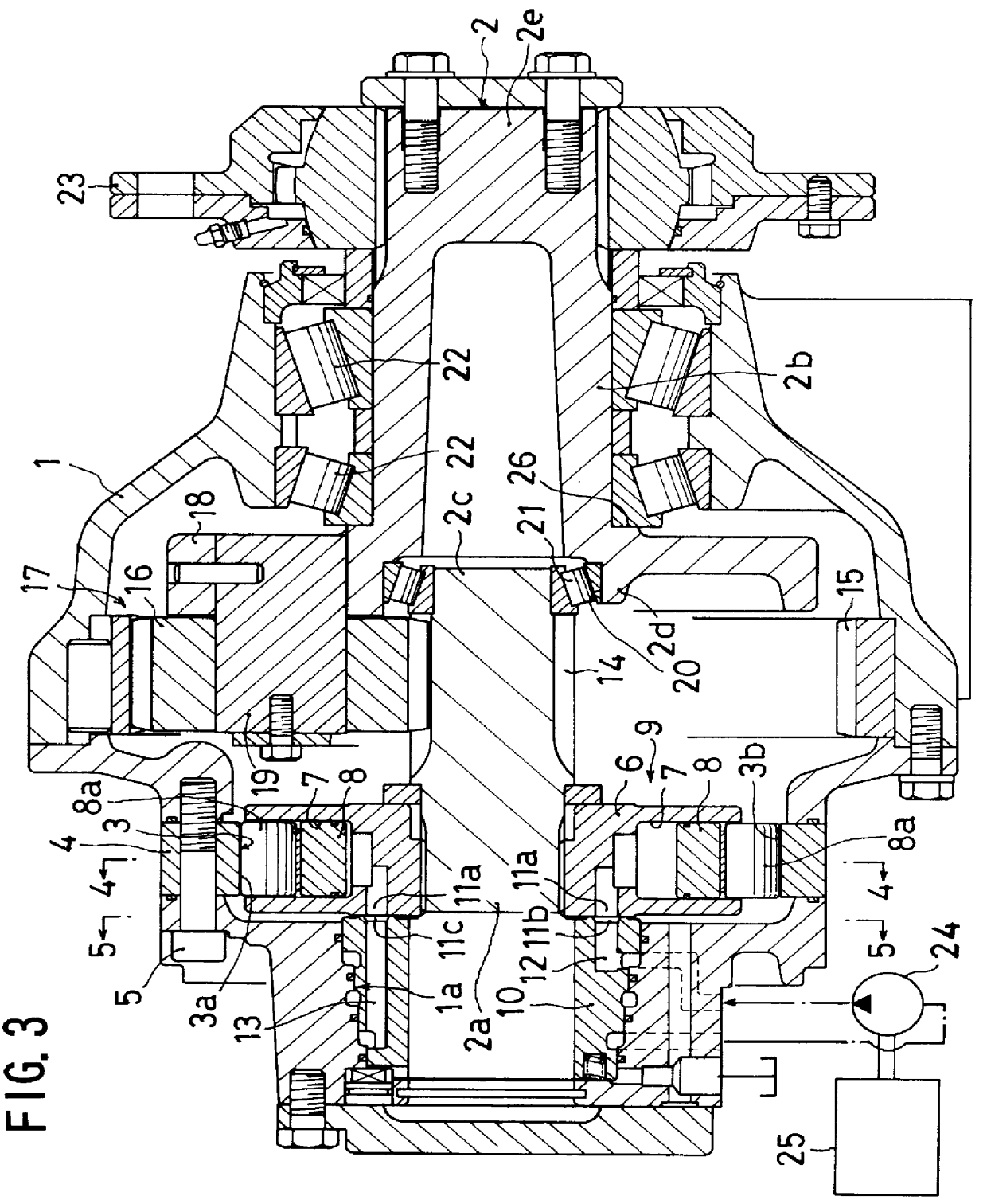 Reduction gear apparatus