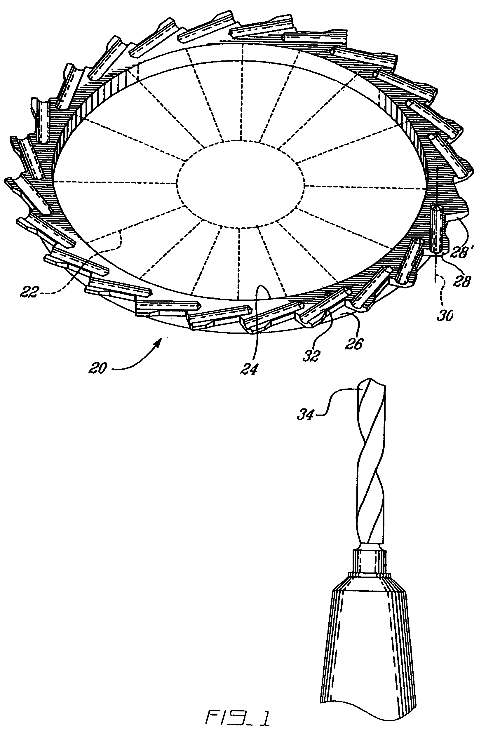Method of making a gas turbine engine diffuser