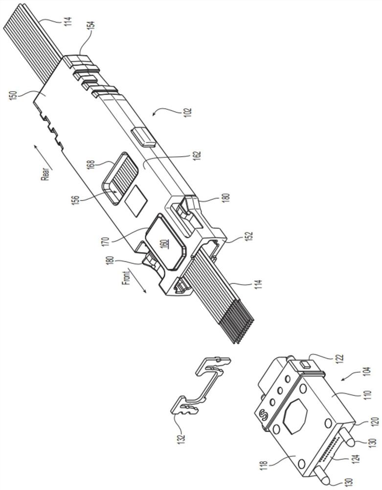 Cover for fiber optic ferrule and ferrule pusher