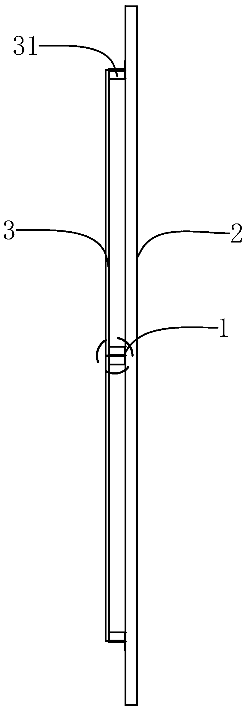 A building exterior wall structure and construction method thereof