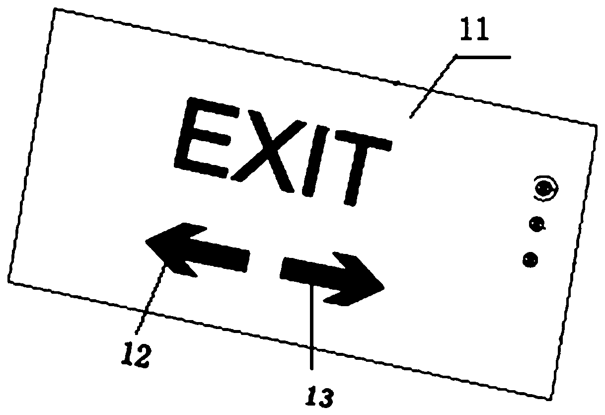 Intelligent escape evacuation indicating system for hydropower station