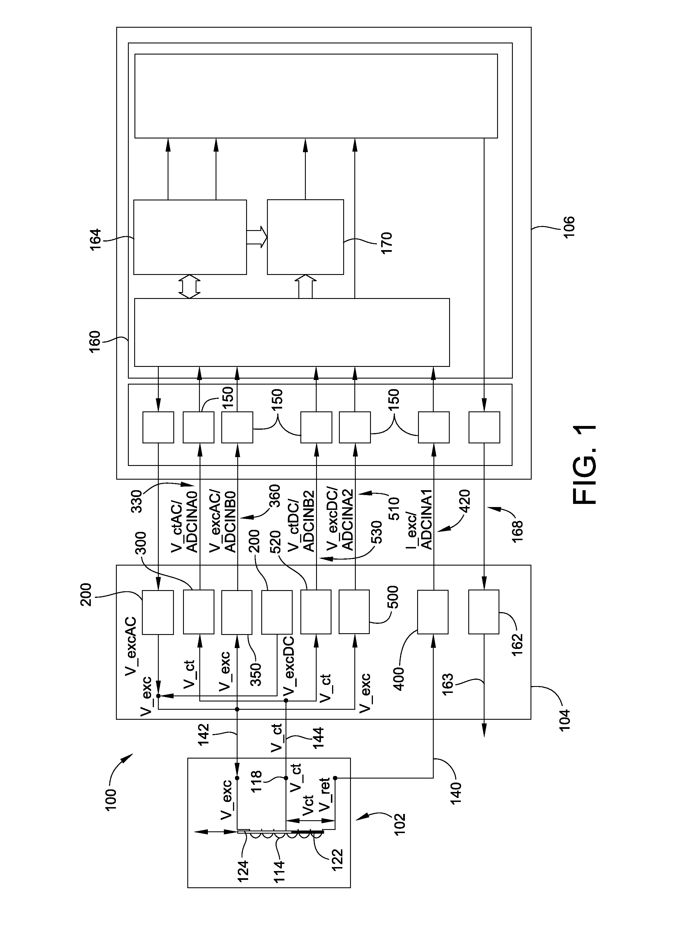 Method and Apparatus for a Half-Bridge Variable Differential Transformer Position Sensing System