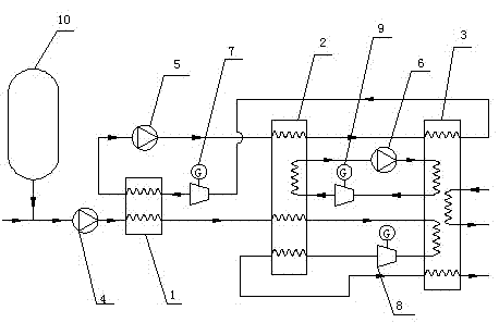 System for using LNG (Liquefied Natural Gas) in air conditioner