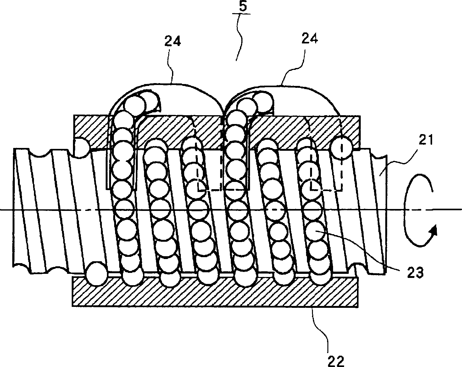 Automobile gear level switching device