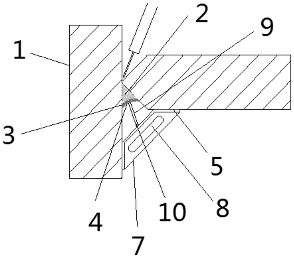 A welding gasket and welding method suitable for fillet joints