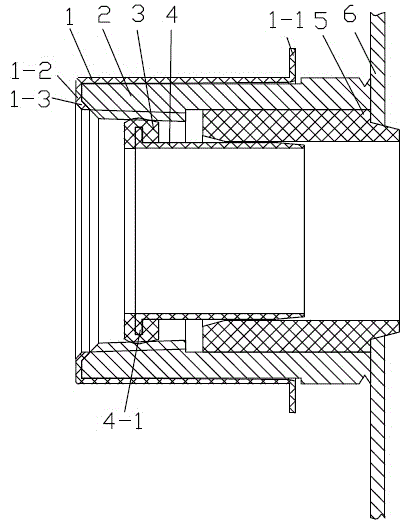 Anti-rust pipe seat structure and water heater adopting structure