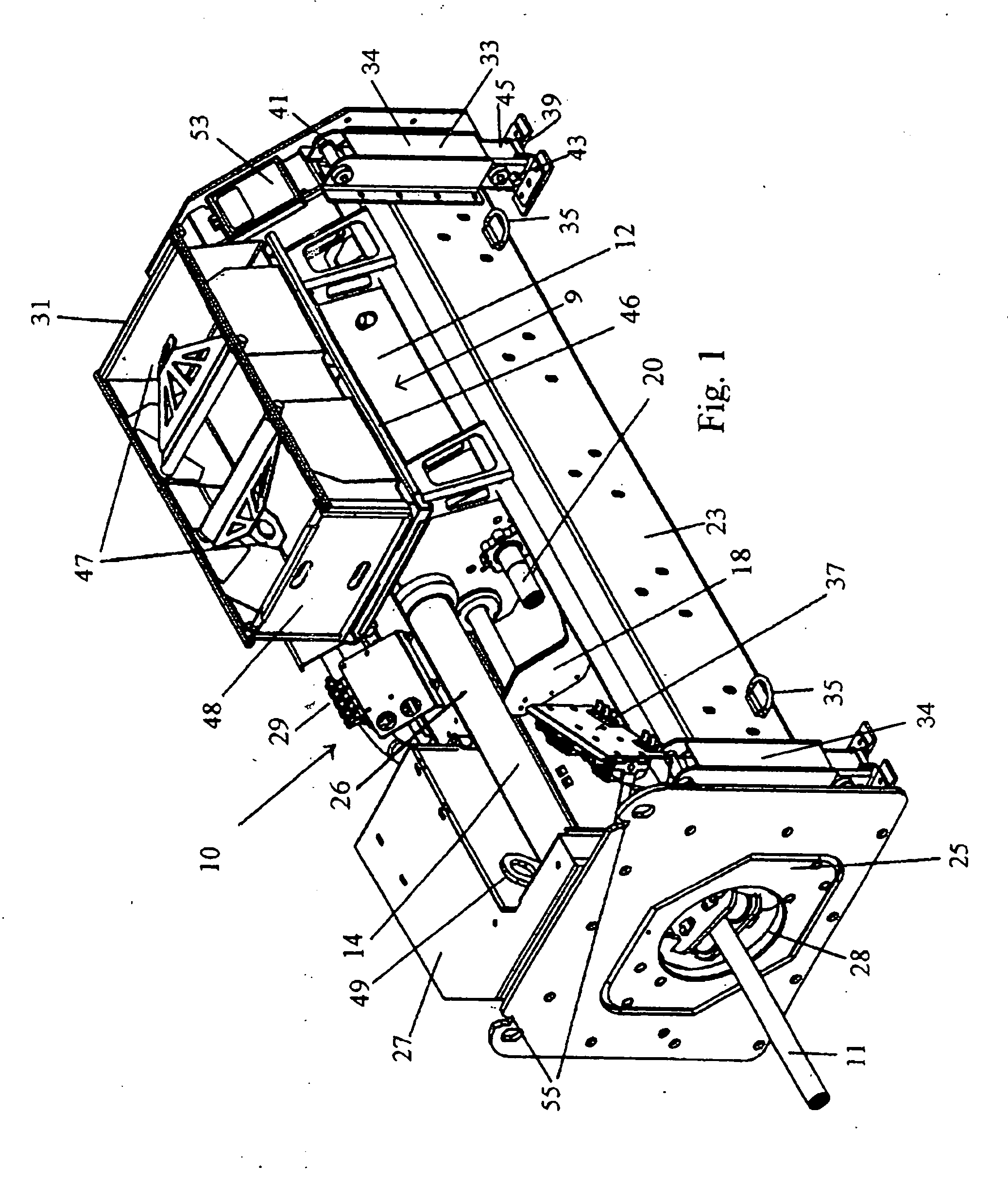 Rod pulling and pushing machine for pipe bursting