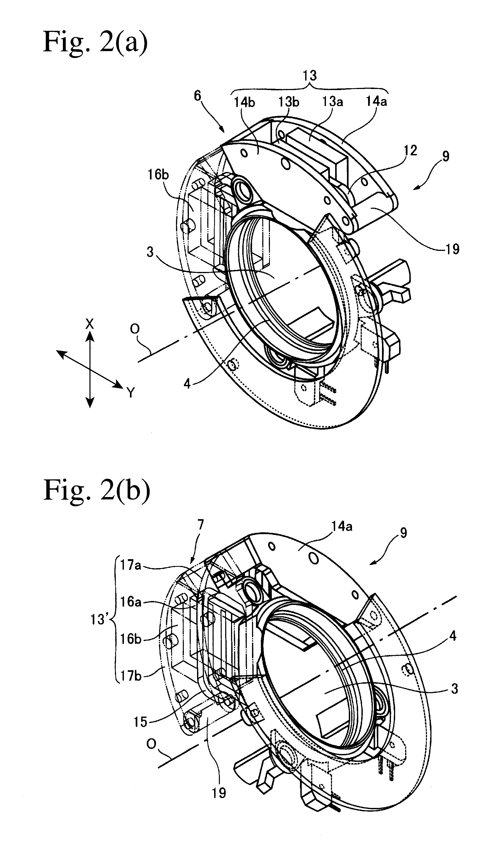 Correction-lens-moving voice coil motor, Anti-vibration device, interchangeable lens unit and optical apparatus