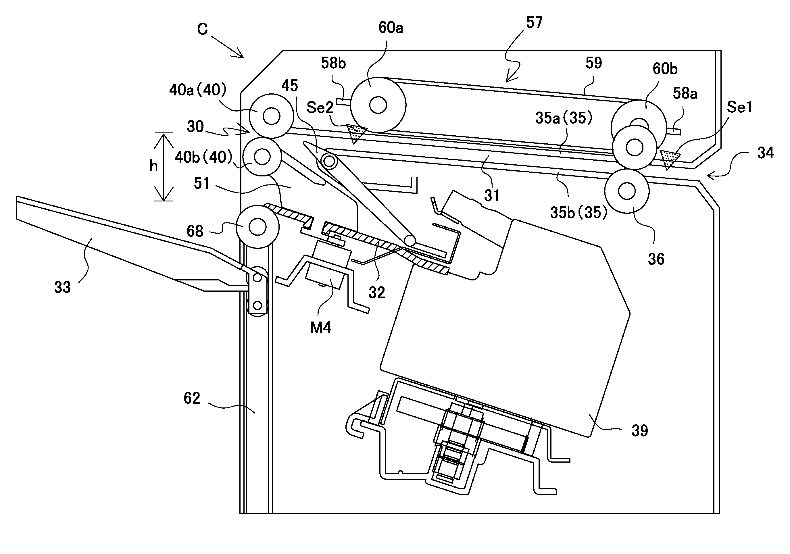 Sheet post-processing apparatus and image formation system using the apparatus