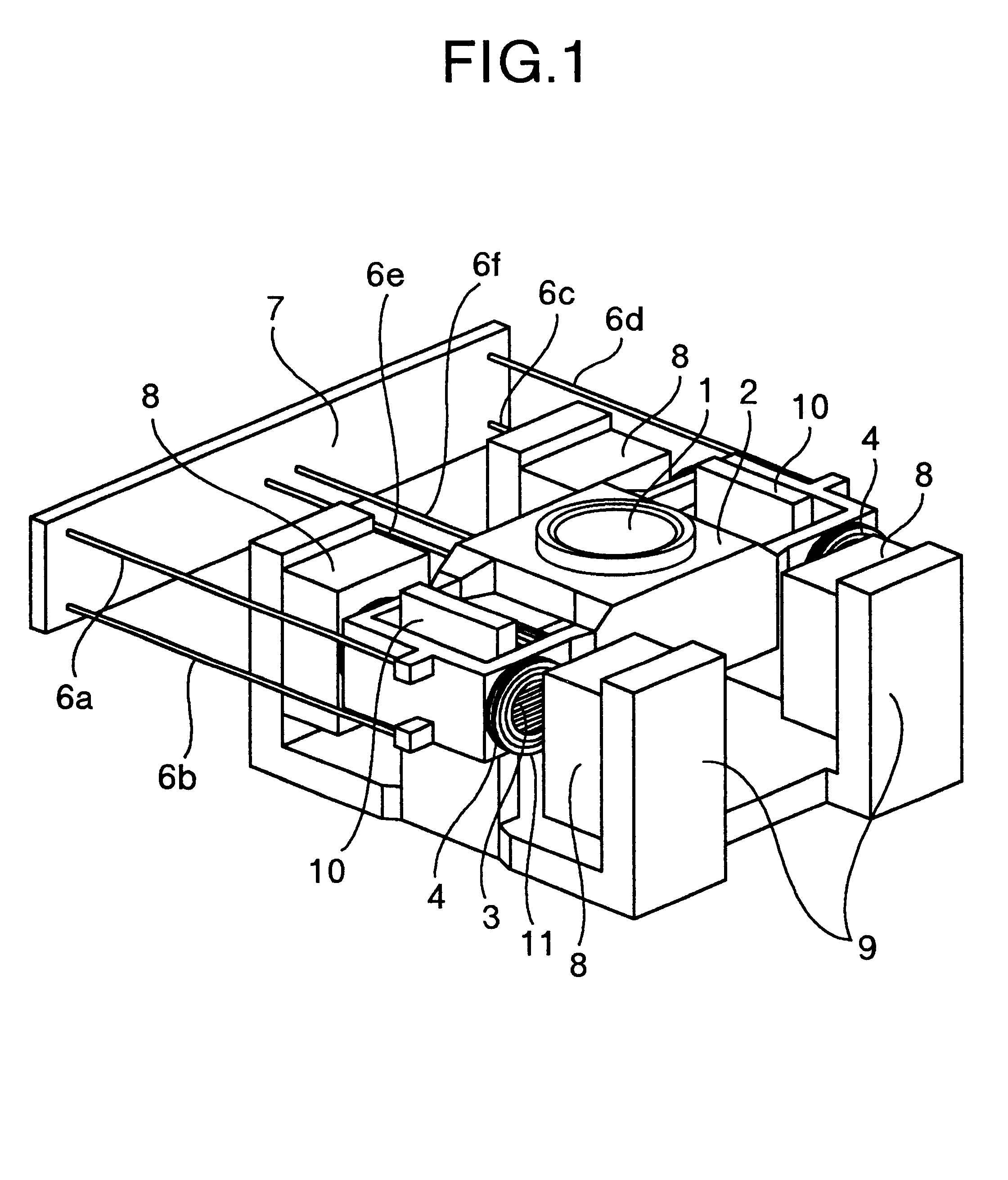 Objective lens driving device and optical disc apparatus