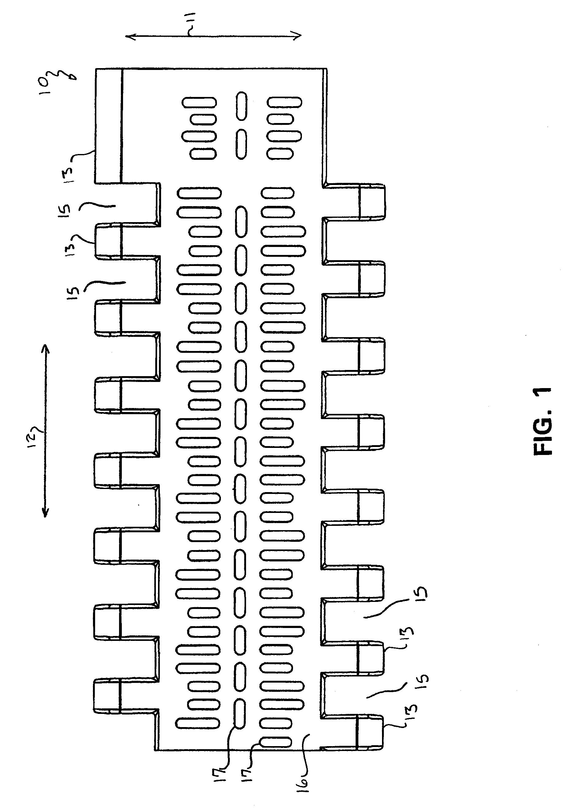 Module for a modular conveyor belt