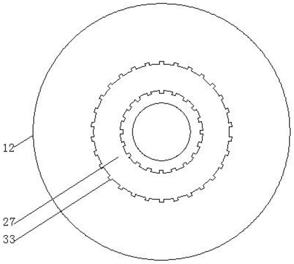 Turning over tool for accurate grinding of automobile gearbox transmission gear