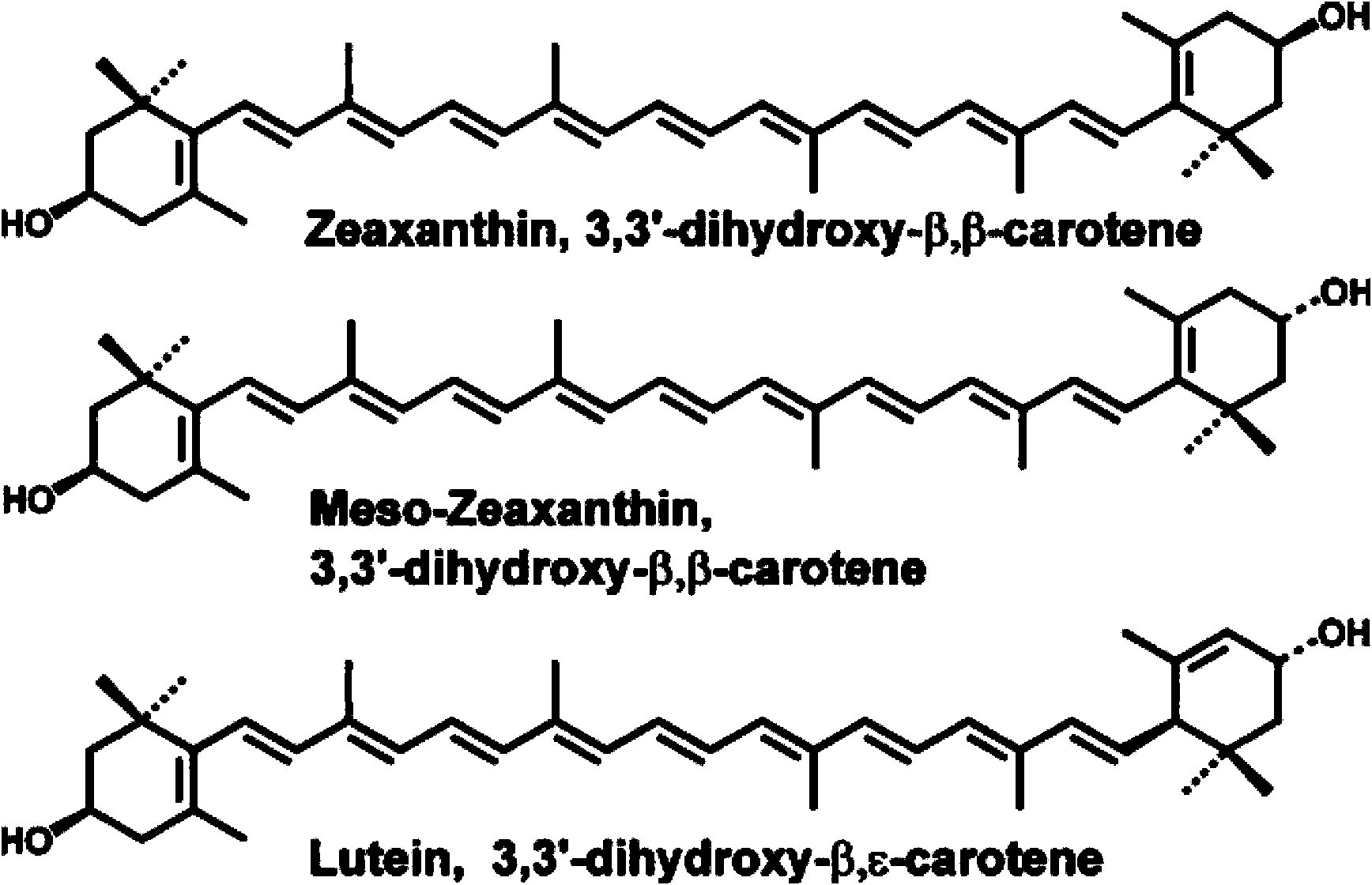 Method for extracting zeaxanthine from physalis alkekengi and fruits through one-pot method