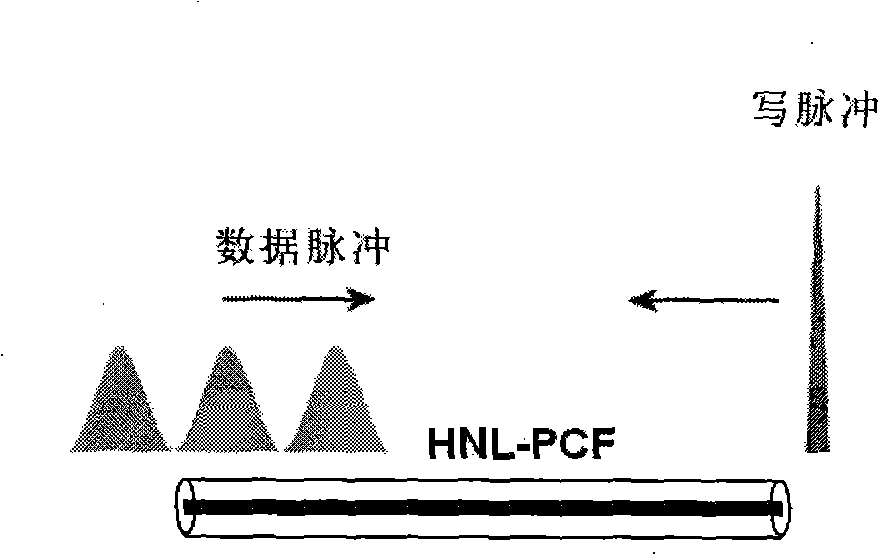 A full optical buffer based on proton crystal optical fiber