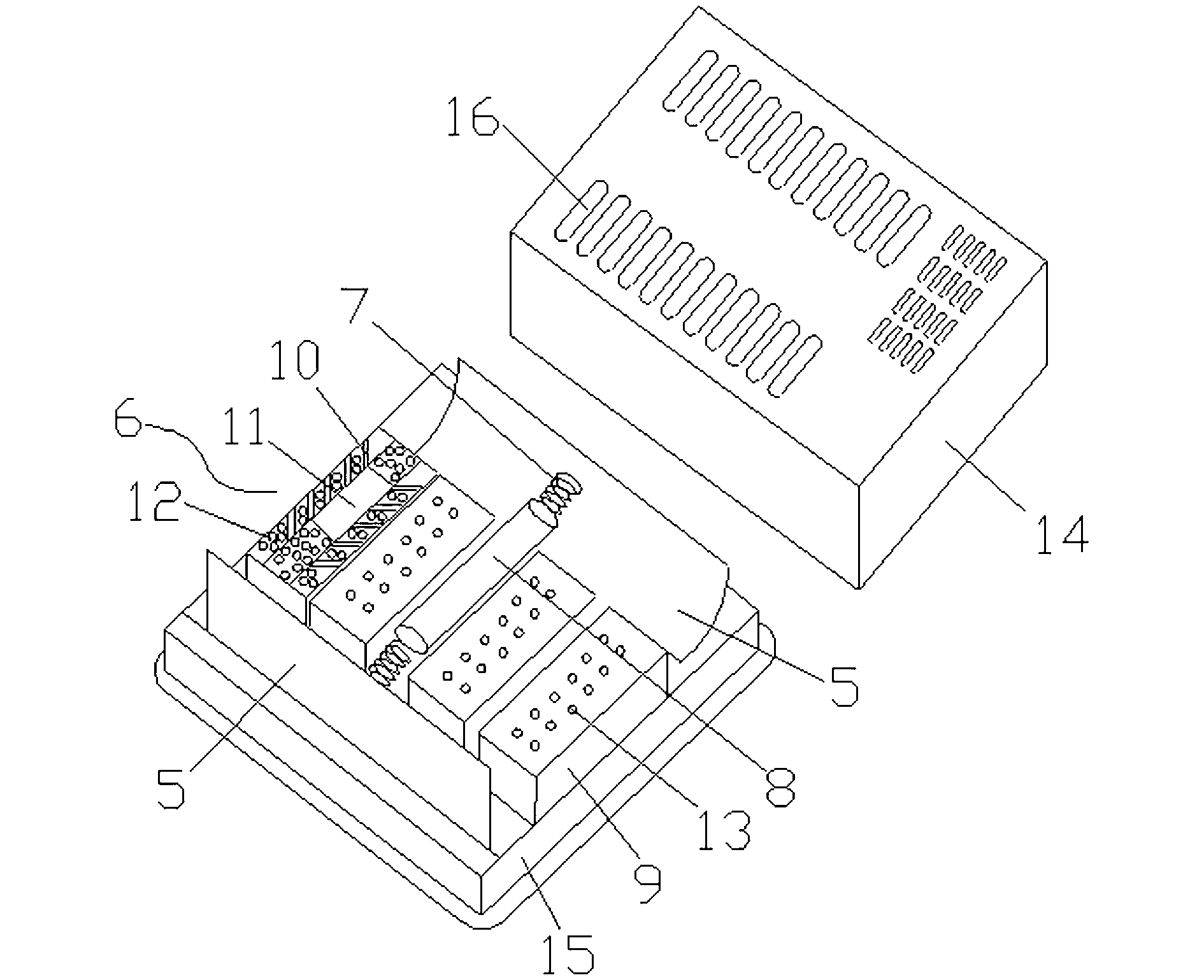 Electronic moisture-proof cabinet