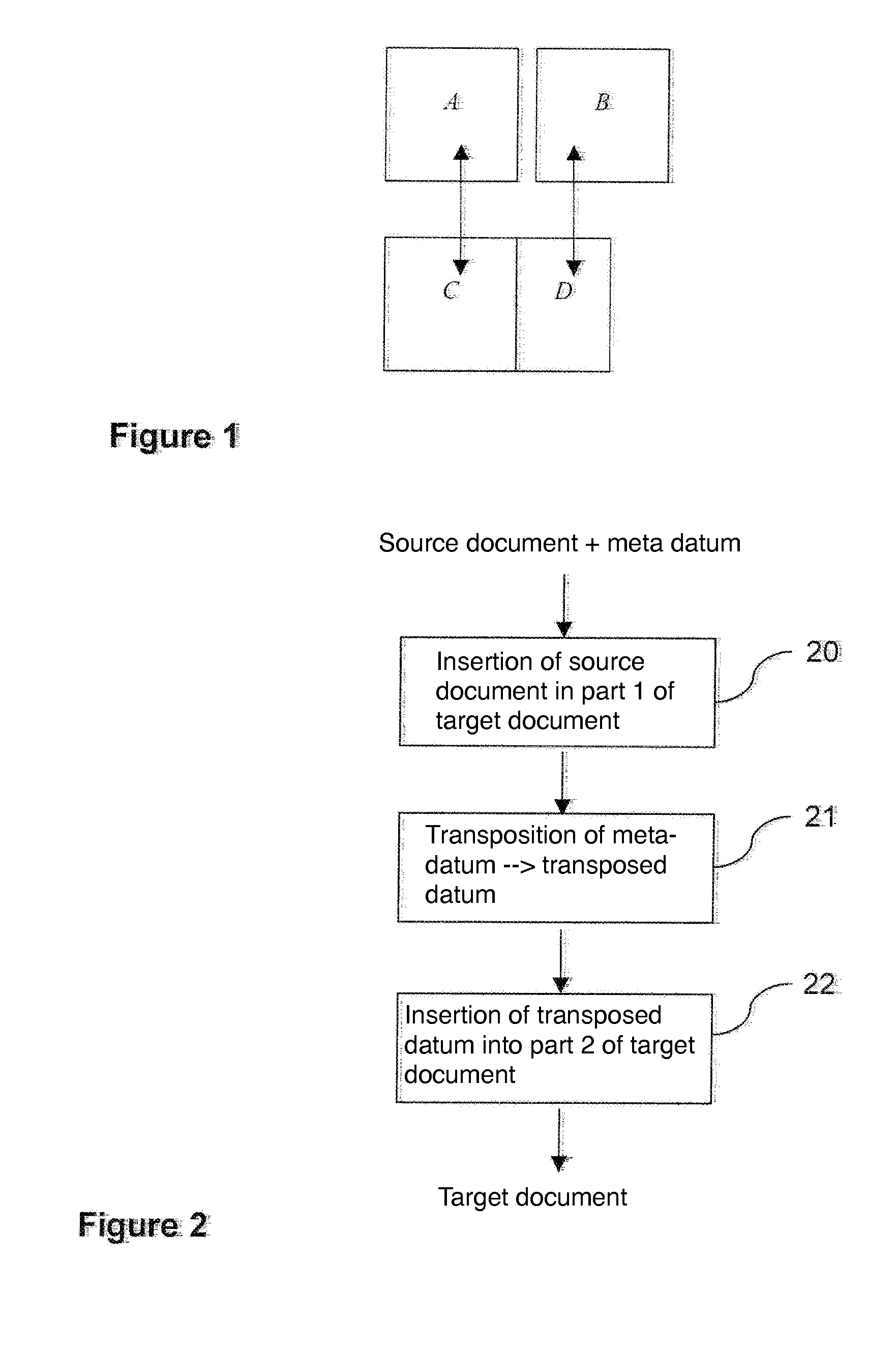 Methods for converting medical documents and corresponding devices and computer software