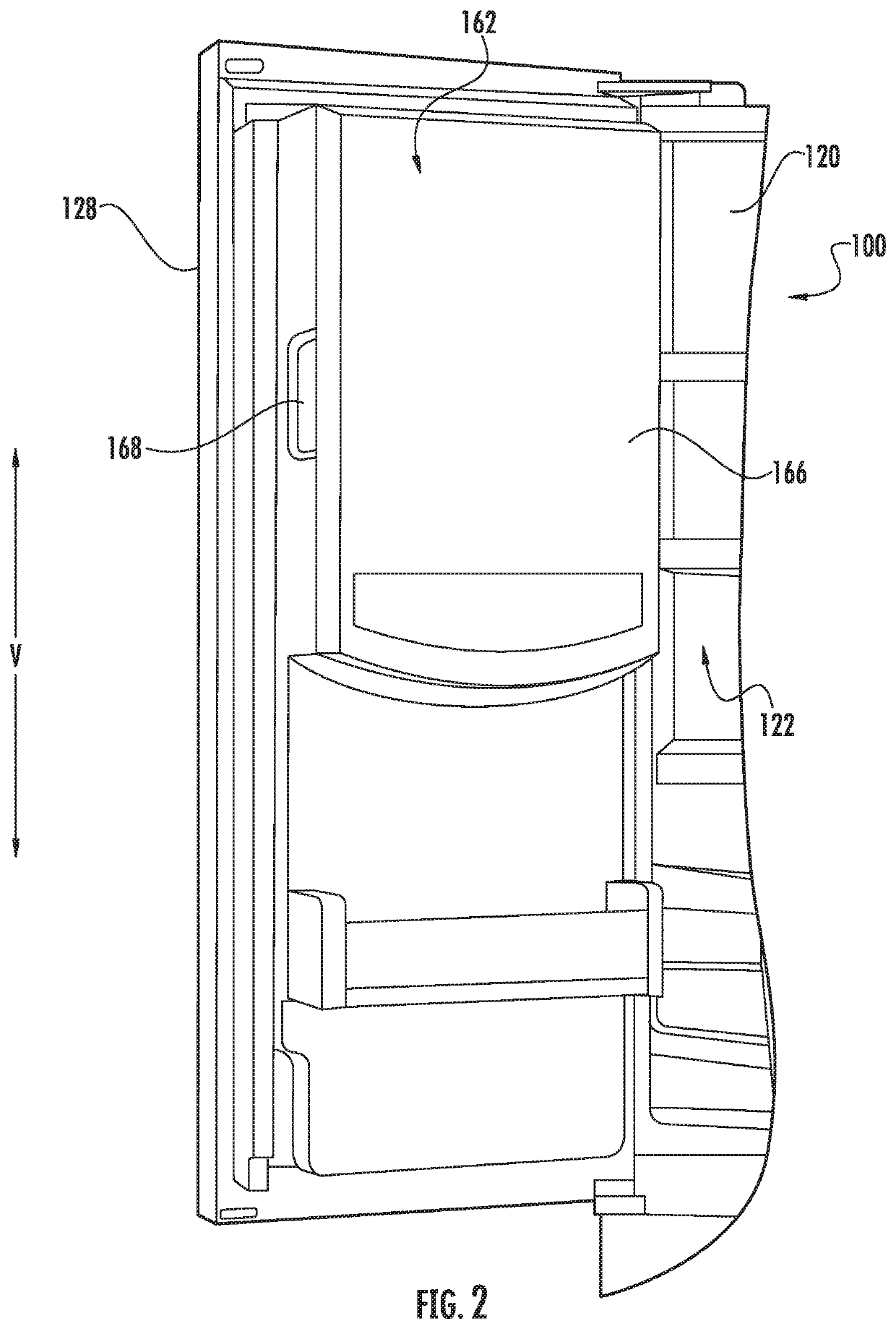 Ice making system for creating clear ice and associated method