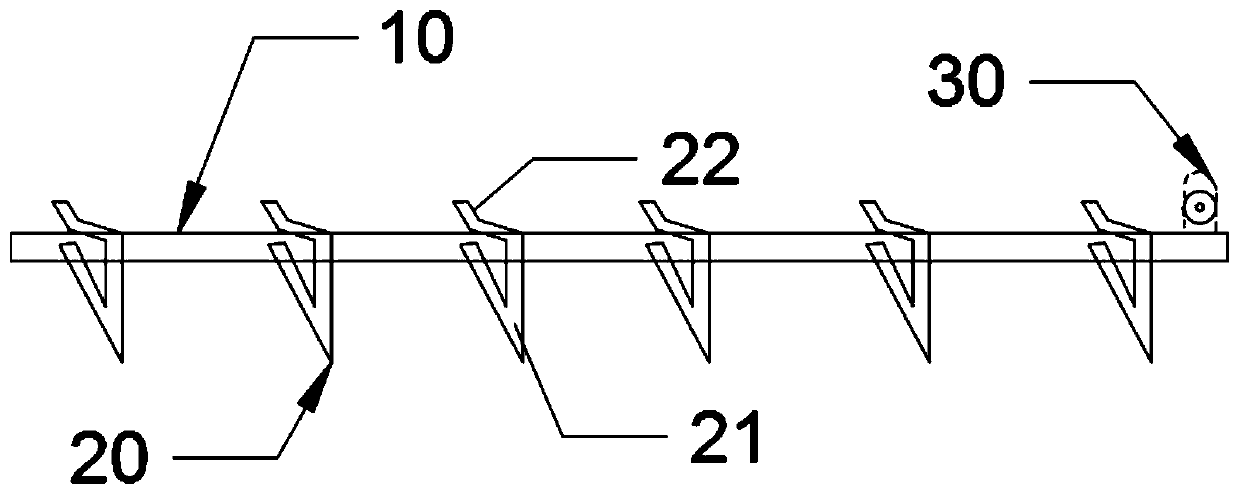 Suspension type goods channel and vending machine