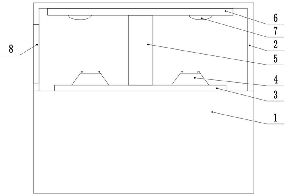 Teaching display cabinet for automobile major