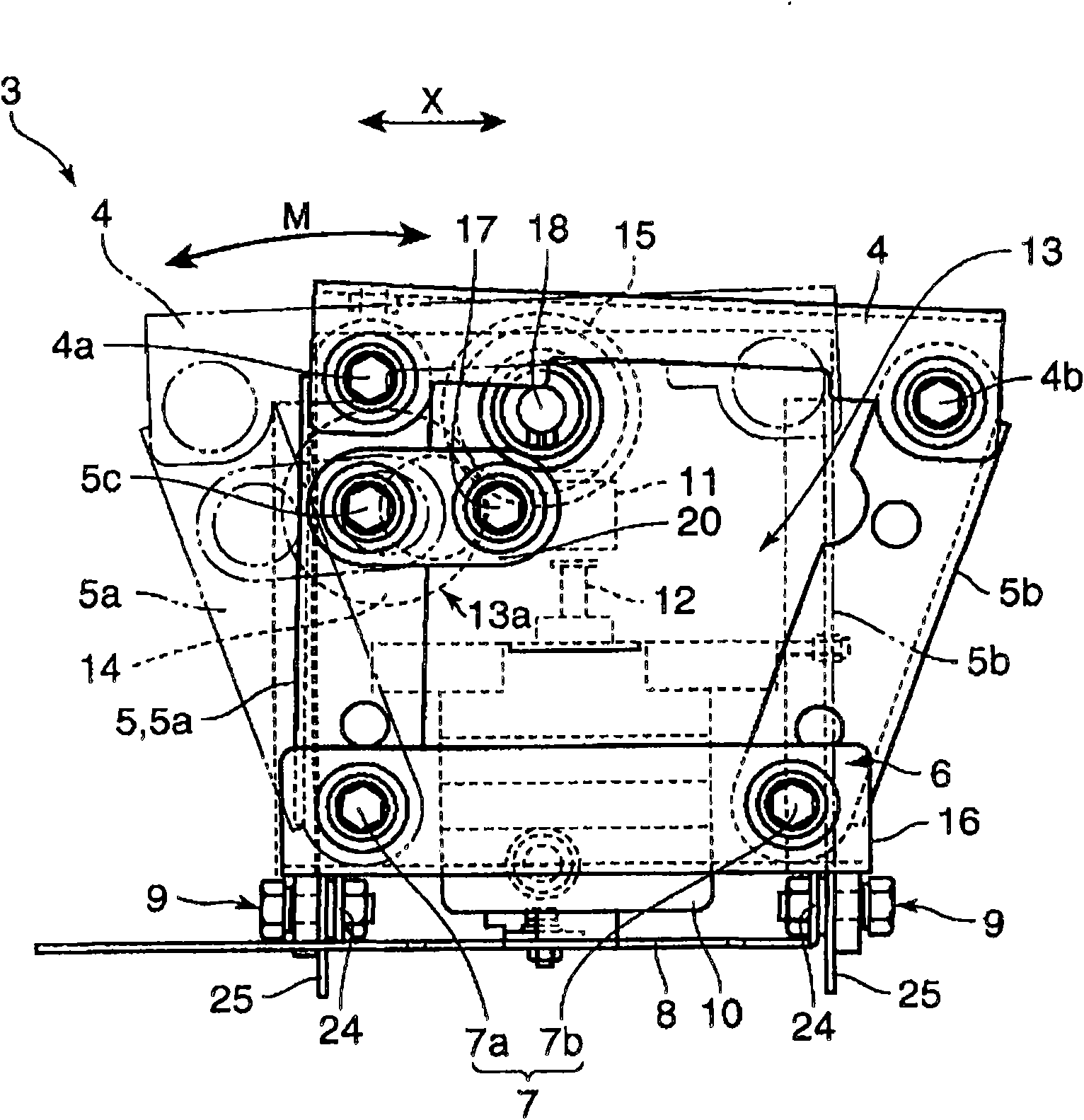 Swing type sport device