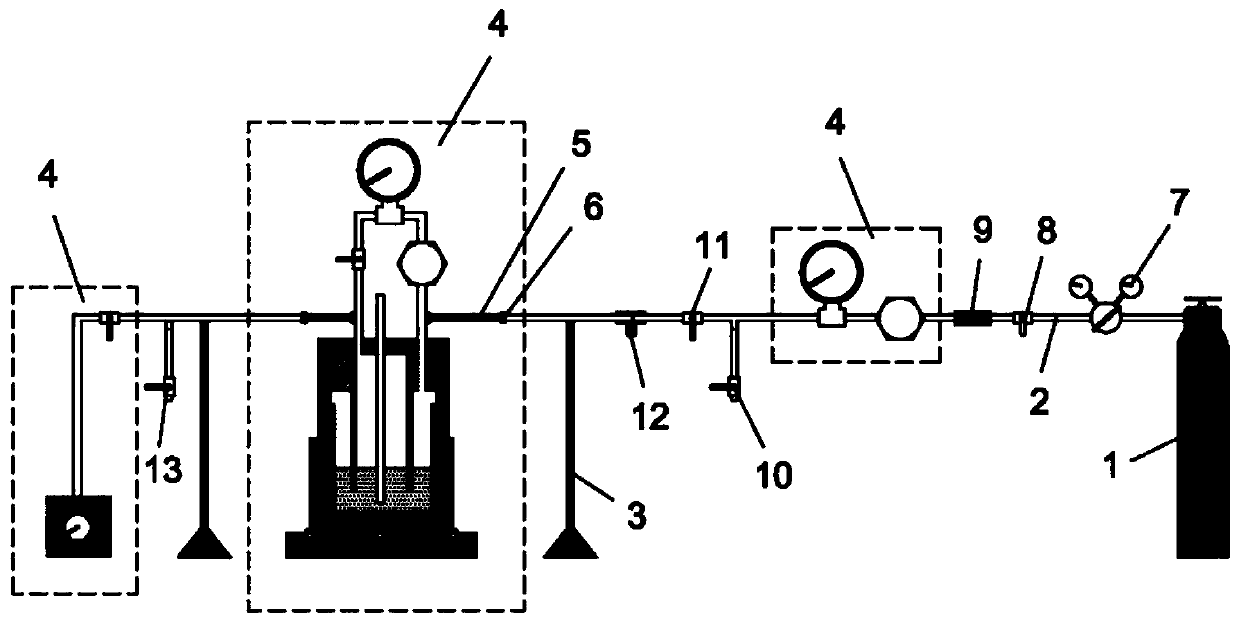 Device and method for measuring pour point of crude oil and petroleum products under different pressures