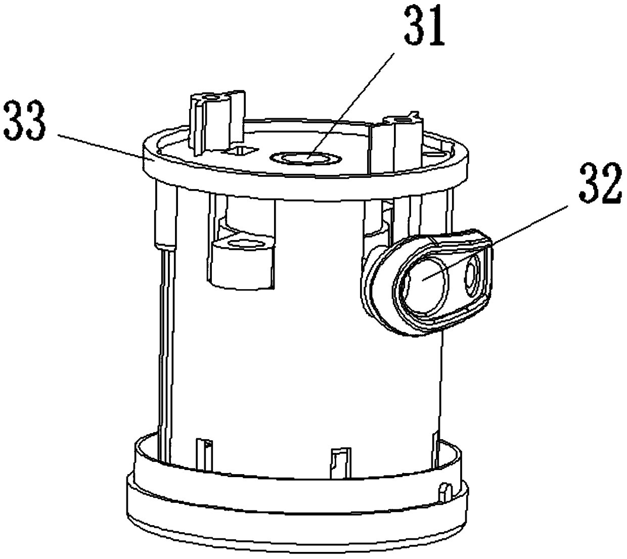 A submerged water circulation low temperature slow cooker