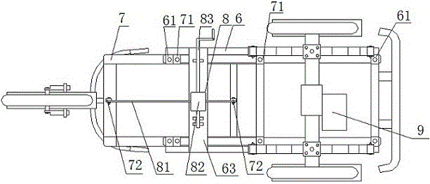 Electric tricycle with retractable frame