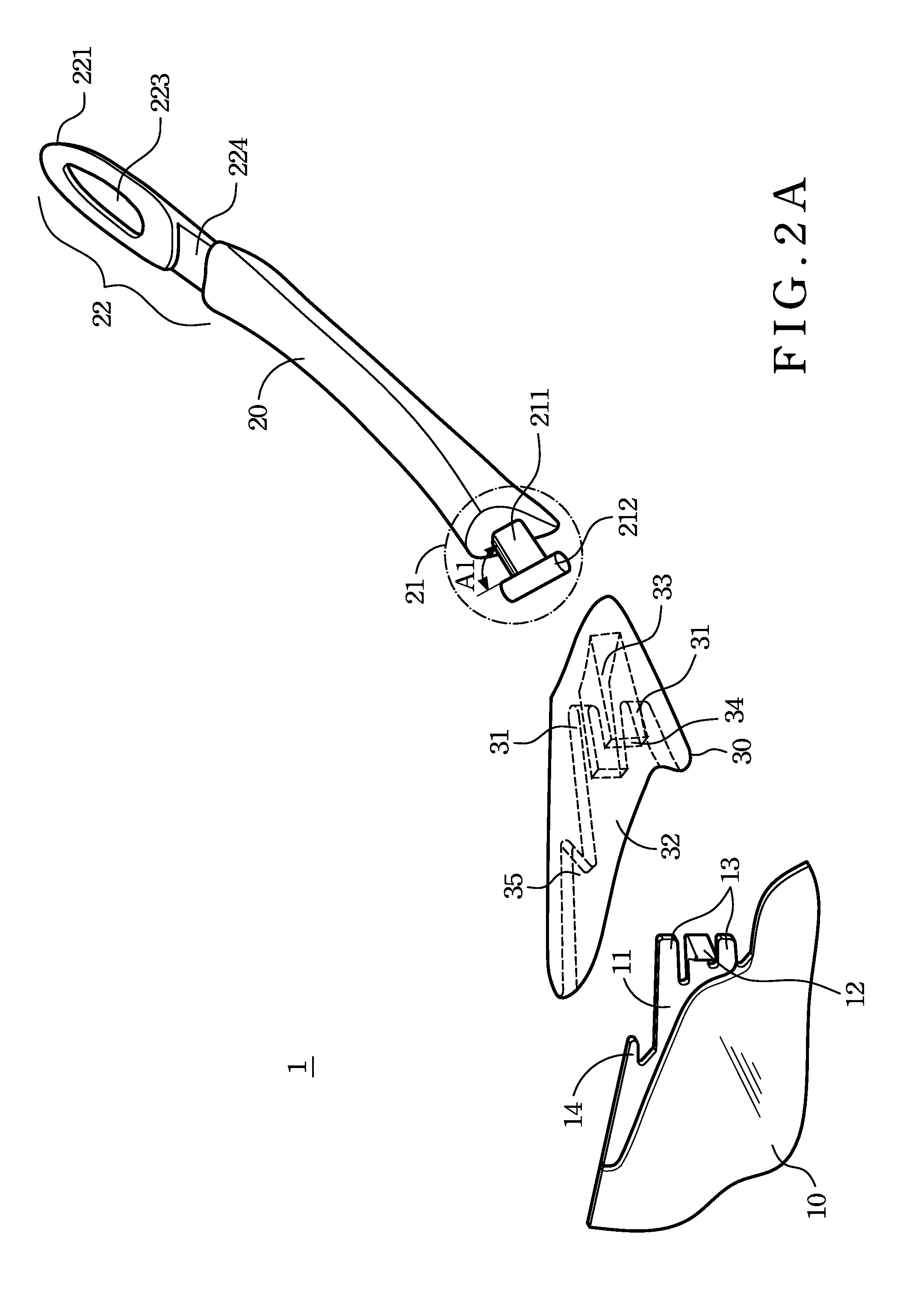 Eyeglasses and assembly method thereof