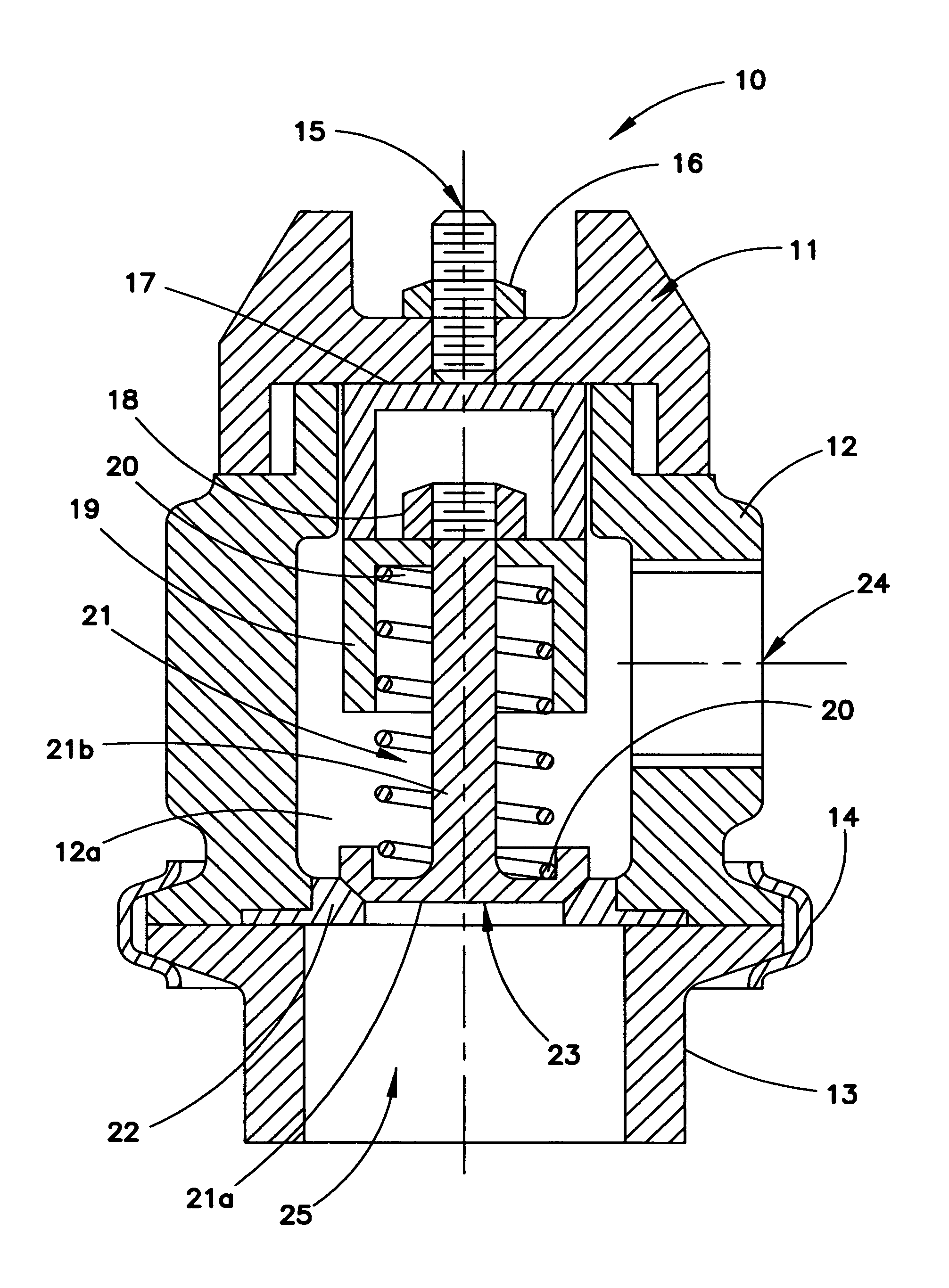Boost pressure control system for turbocharged internal combustion engines