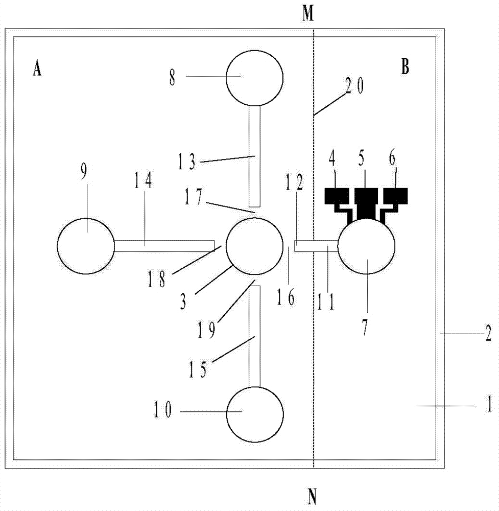 Method for detecting water pollutant biotoxicity by paper-based micro-fluidic chip anode current