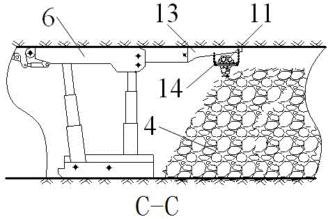 Method for gob-side entry retaining of medium-thickness coal seam