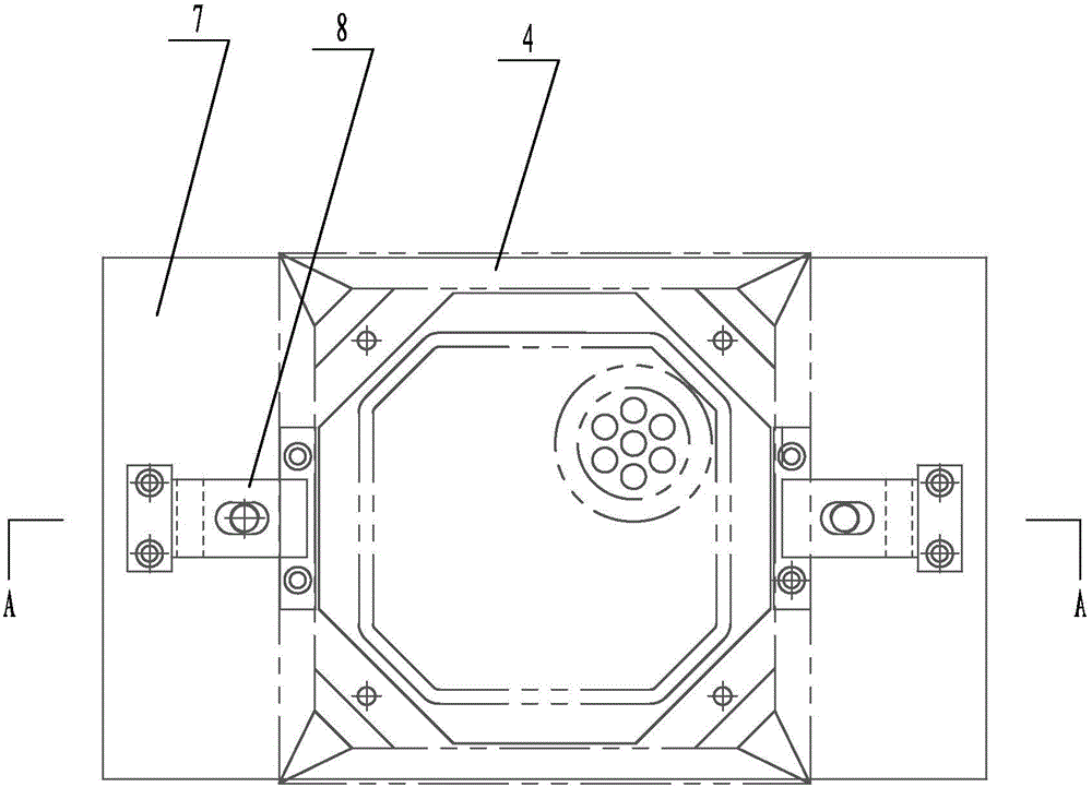 Clamping process of middle disc for explosion-proof motor