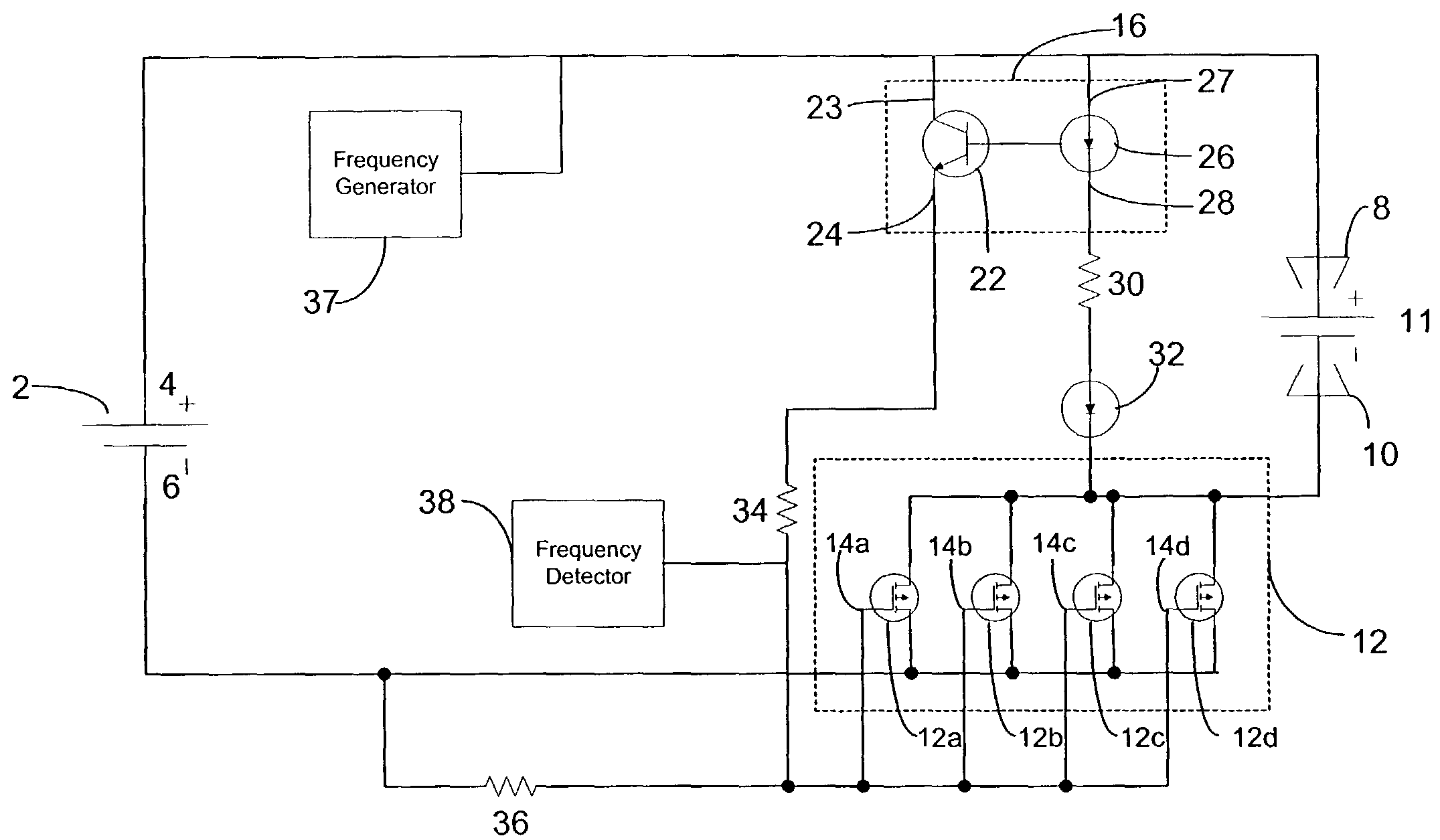 Microprocessor controlled booster apparatus with polarity protection