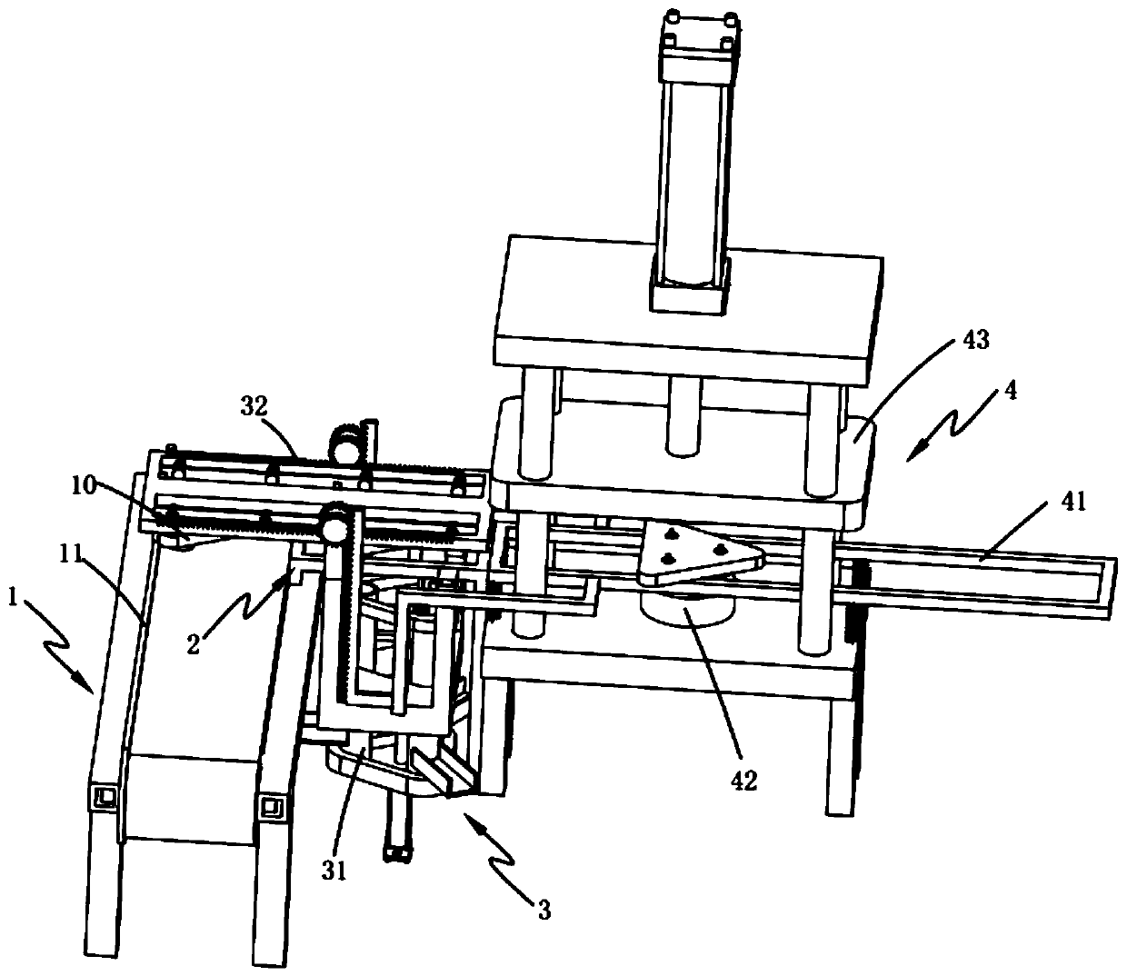 A semi-automatic continuous assembly machine for electromagnetic clutch