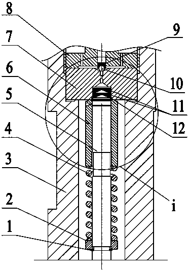 Double-column control valve of ejector