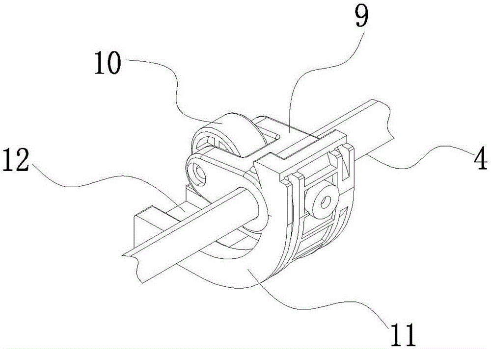 Mechanism enabling electric baby carriage to have swinging function