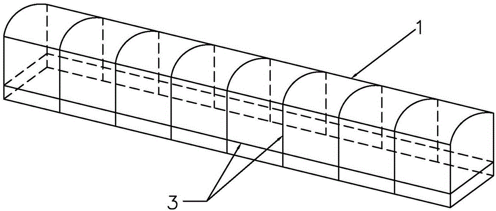 Carbon fiber composite vehicle body and manufacturing method thereof