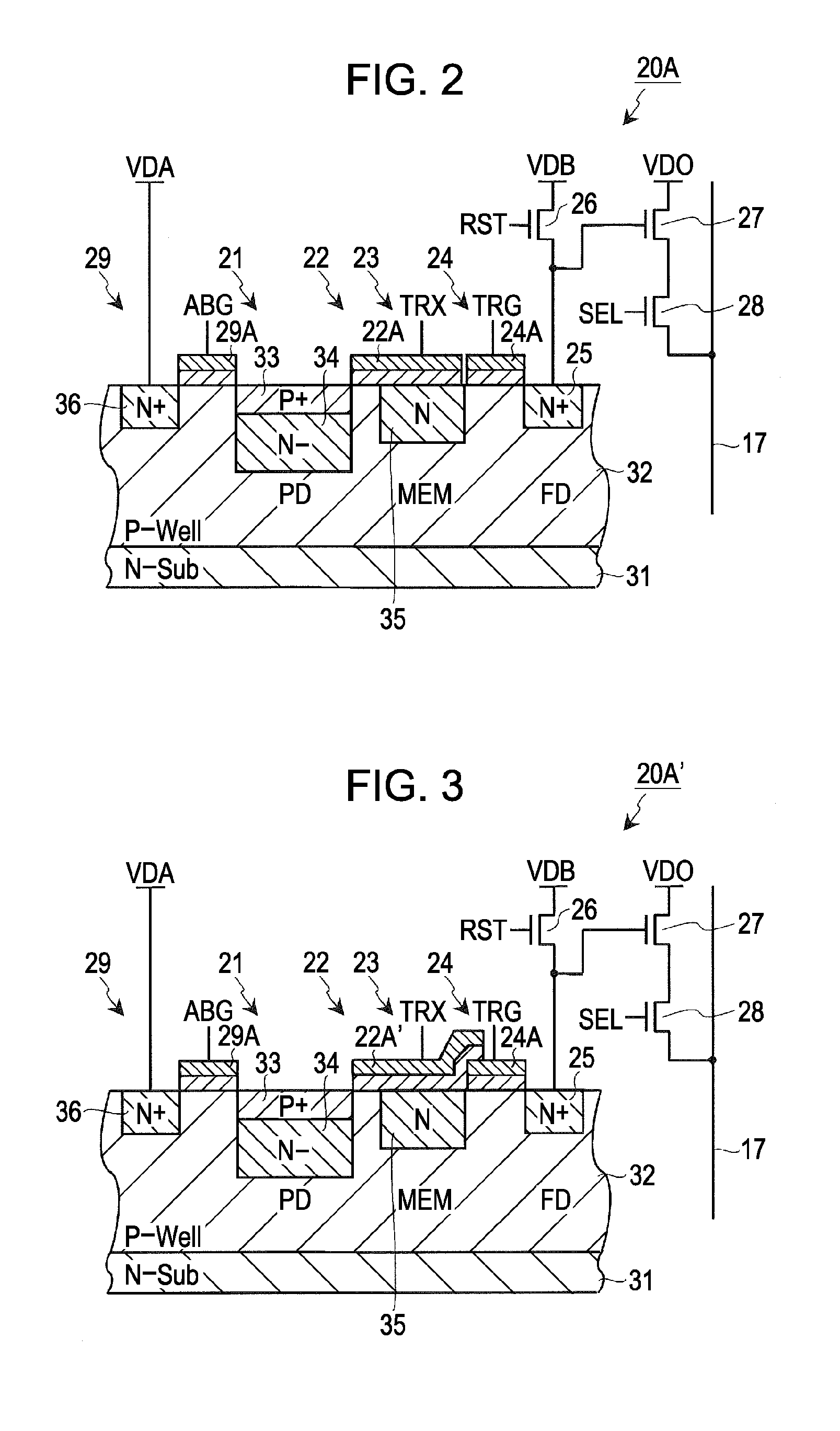 Solid state imaging device, driving method of the solid state imaging device, and electronic equipment
