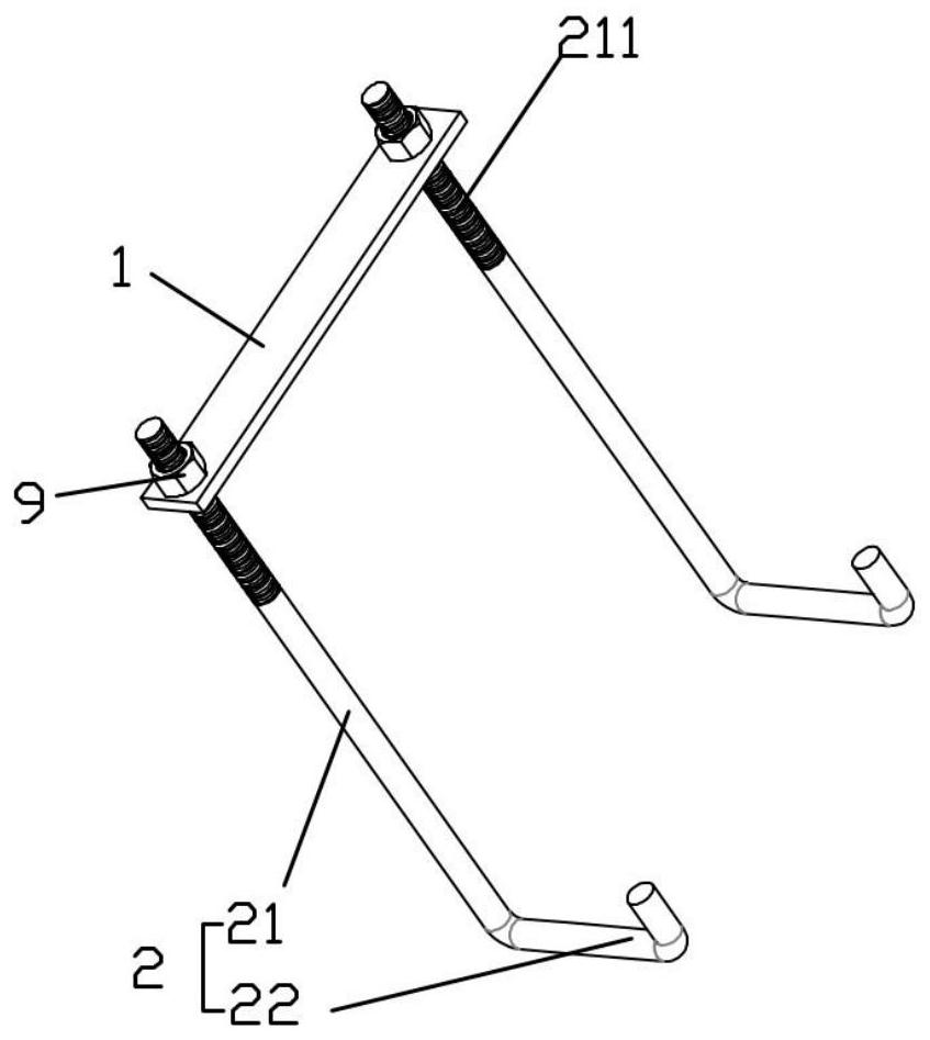 Bailey beam and distribution beam connecting device suitable for multiple occasions