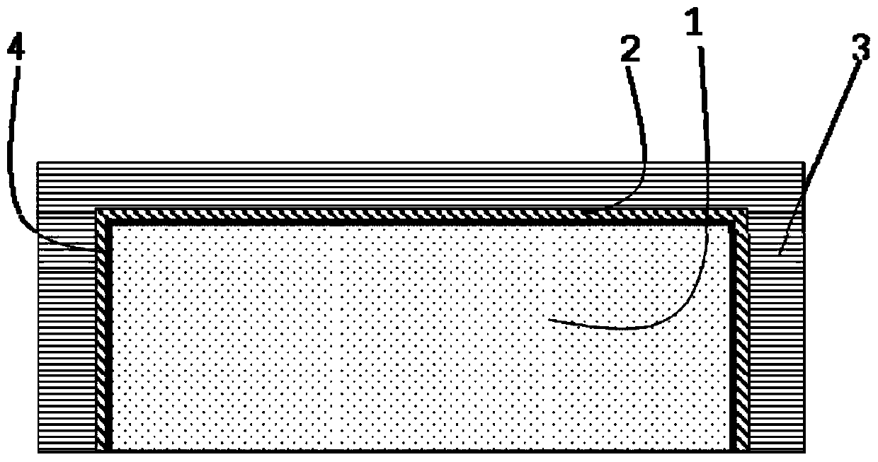 Solid medium for filter and surface metallization process thereof, and dielectric filter
