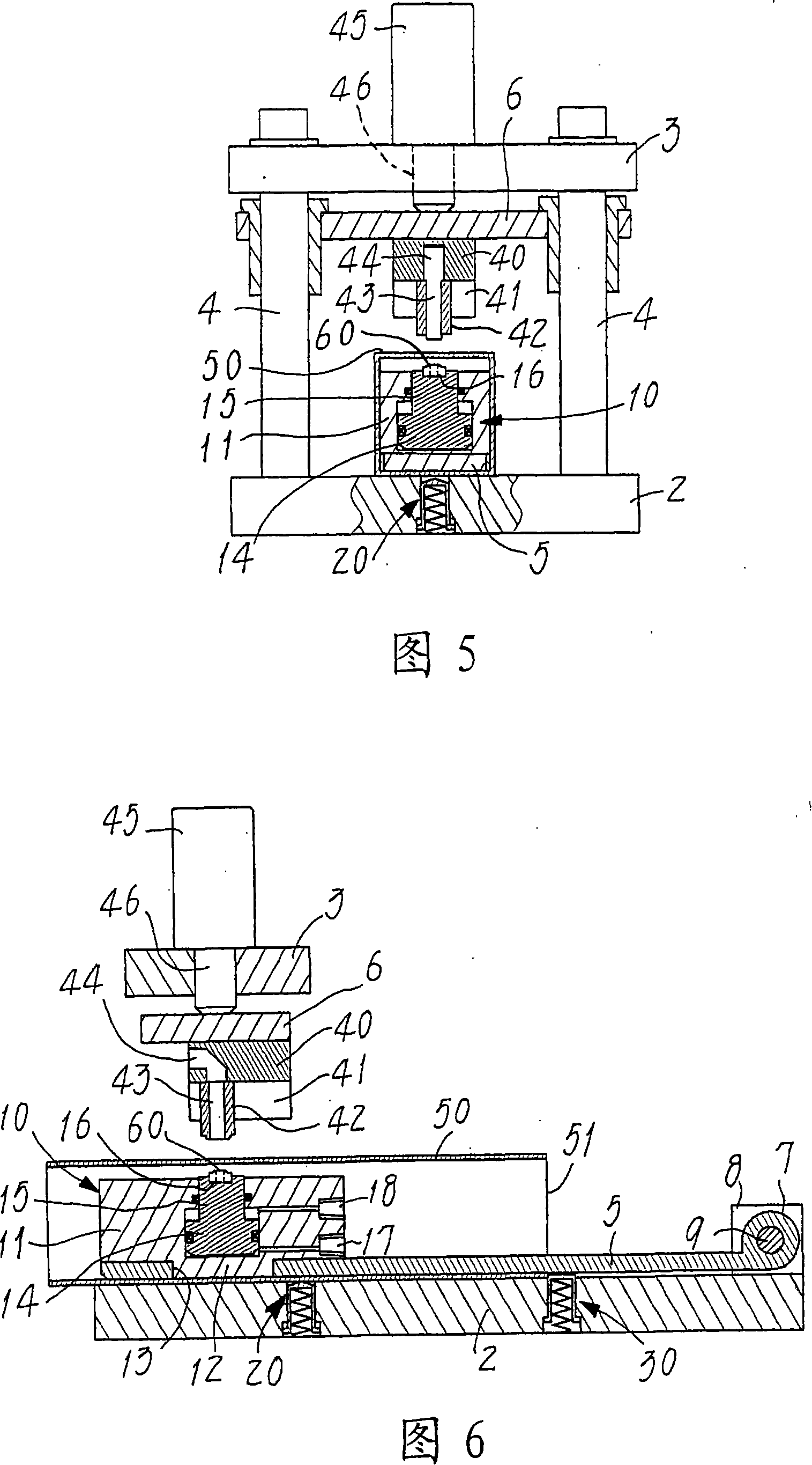 Press for attaching nuts to pipes