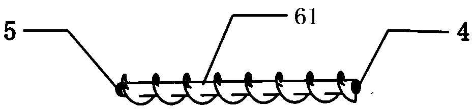 Reaming equipment for anchoring system with multiple plates and construction method