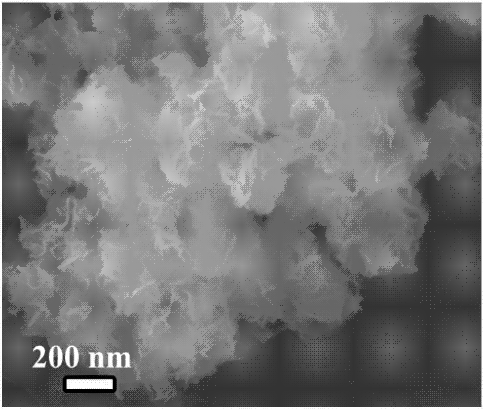 Nitrogen doped carbon nanosphere/molybdenum disulfide sodium-ion battery cathode plate