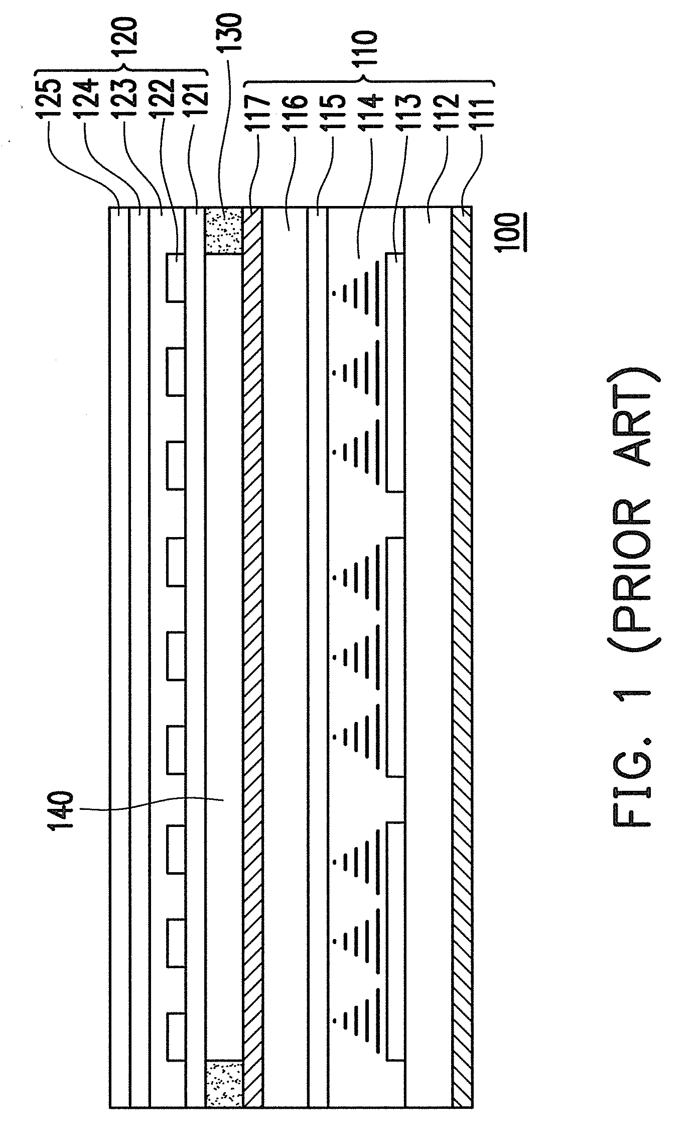 Touch display, liquid crystal display with a built-in touch panel