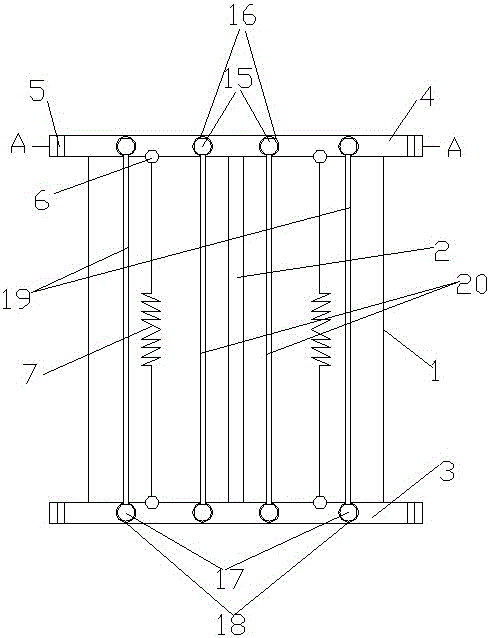 Earthquake-resistant structure of civil engineering and method thereof