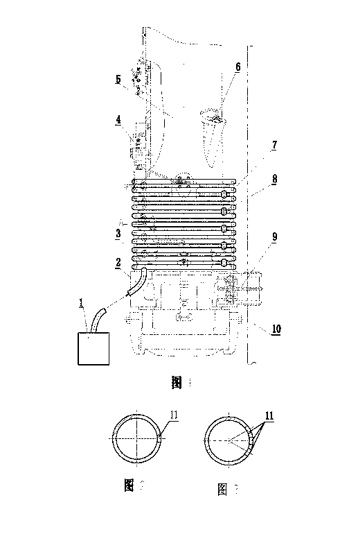 Cylindrical diesel pile hammer with forced cooling function
