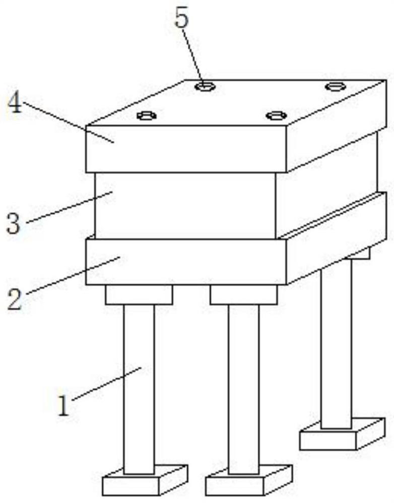 5G antenna based high-strength supporting device