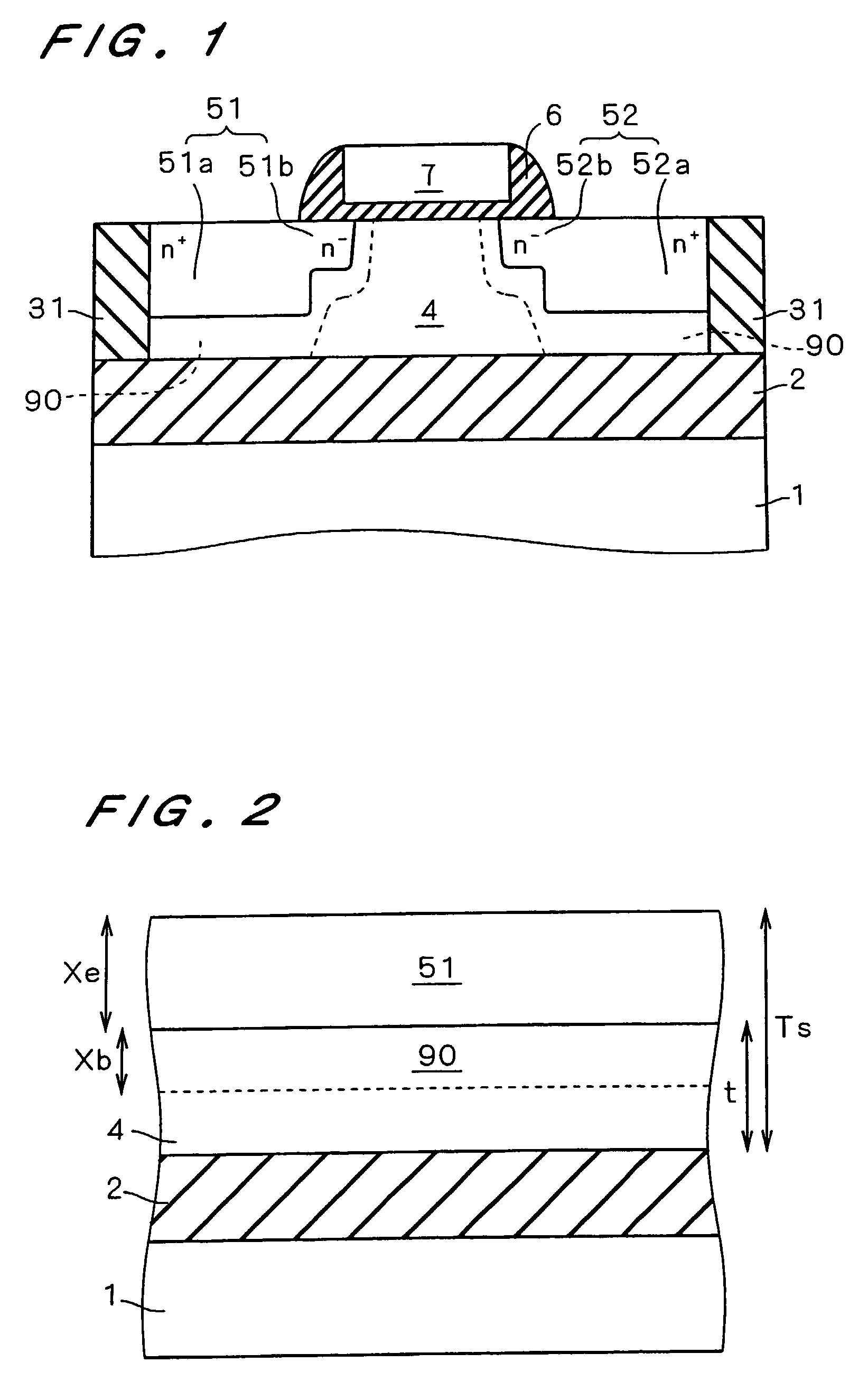 Semiconductor device with semiconductor layer having various thickness