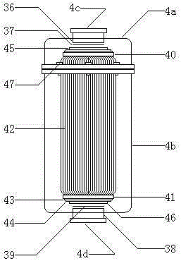 Front-mid-arranged water purifier with swirling desanding function and manufacturing method