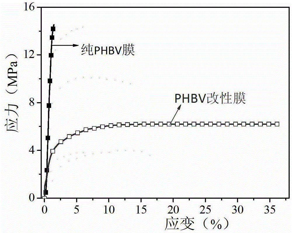 Preparation method of environment-friendly composite polymer film material